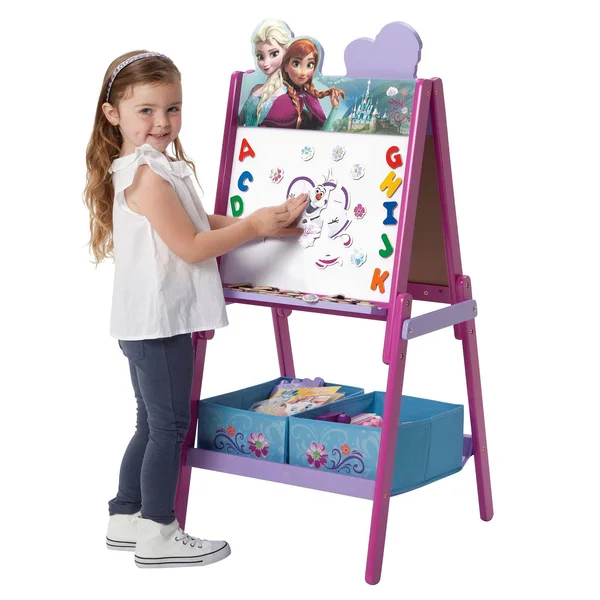 Delta Children Wooden Double Sided Activity Easel - Frozen