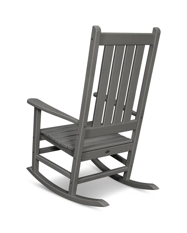 POLYWOOD Vineyard 3-Piece Rocking Set (White) - 20.75" x 16.25" x 19.25"