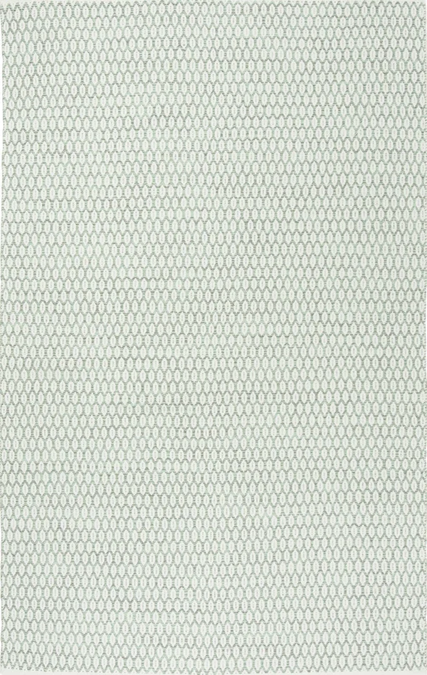 Safavieh Montauk MTK608G 5&0x22 x 8&0x22 Light Green, Ivory Area Rug