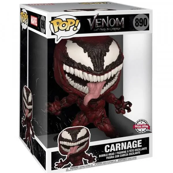 Funko Pop! Jumbo: Venom 2 - Carnage - Walmart Exclusive