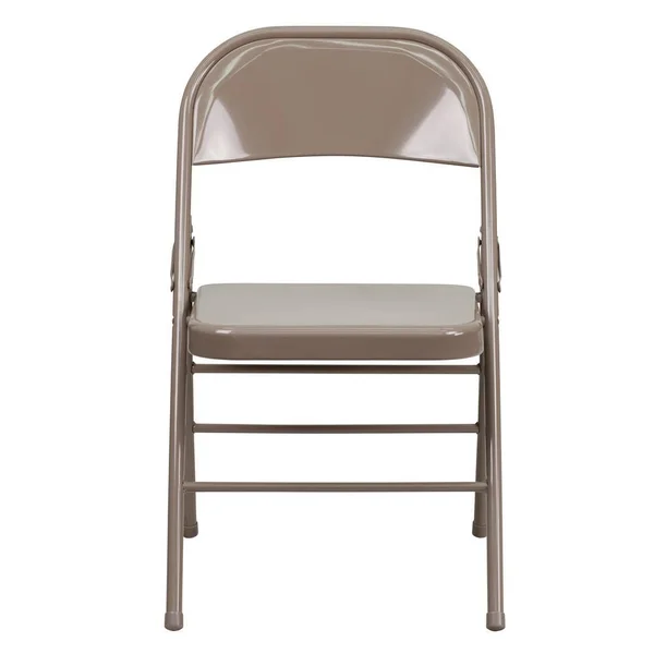 Carnegy Avenue Beige Metal Folding Chair (2-Pack)