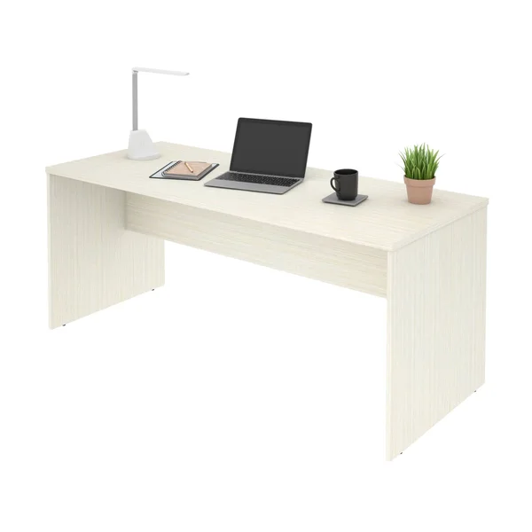 Bestar 160400-000031 i3 Plus 72w Desk Shell in White Chocolate