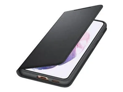 Samsung - LED Wallet Cover for Galaxy S21 - Black