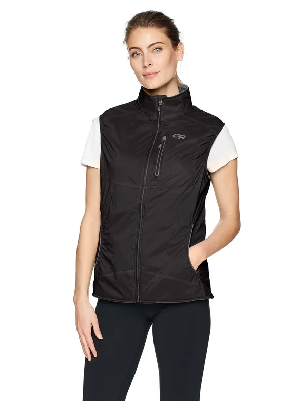 Outdoor Research Women's Ascendant Vest Black, Charcoal M