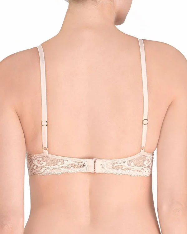 Natori Feathers Contour Plunge Bra - Midnight (730023) 30C