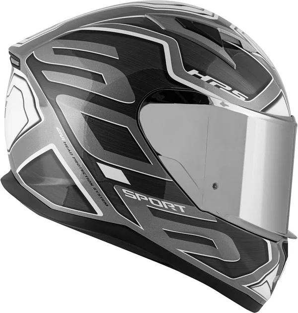 Givi 50.6 Sport Deep Limited Edition Helmet - black-silver, Size S