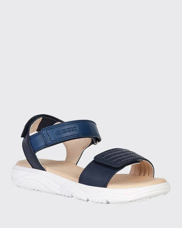 Geox Deaphnegi Sandal, Size 6Us in Navy at Nordstrom
