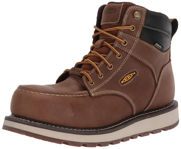 Keen Utility 6x22 Cincinnati Composite Toe Waterproof Boots - Men's Belgian/Sandshell