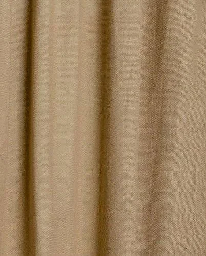 Olivia&s Heartland Deluxe Burlap Natural Tan Panel Curtain