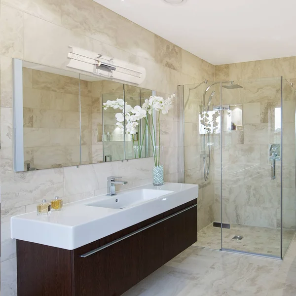 Globe Electric Aurora 2-Light Chrome LED Integrated Vanity Light with Acrylic Bubble Glass, 51521