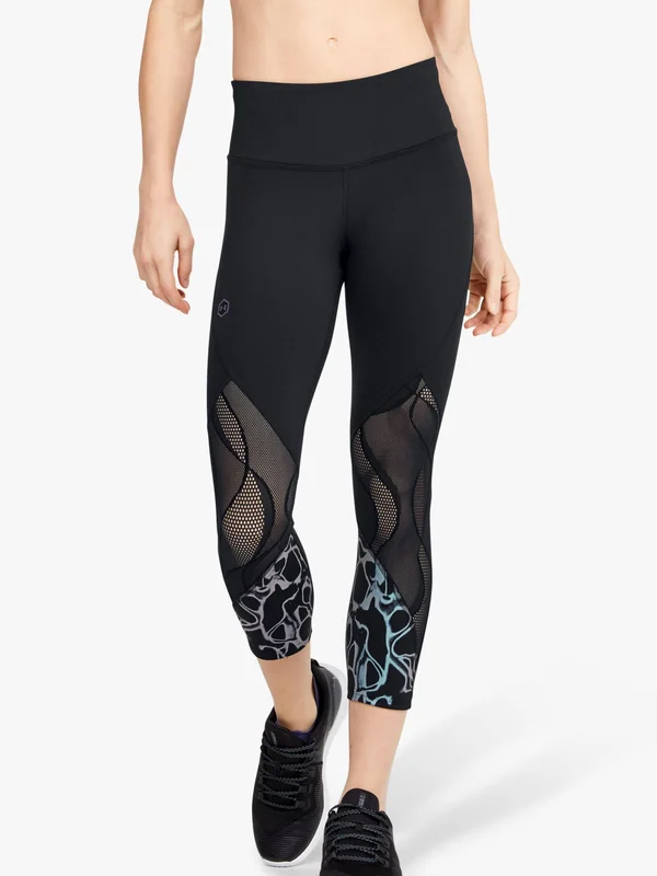 Under Armour Womens Rush Vent Iridescent Graphic Crop