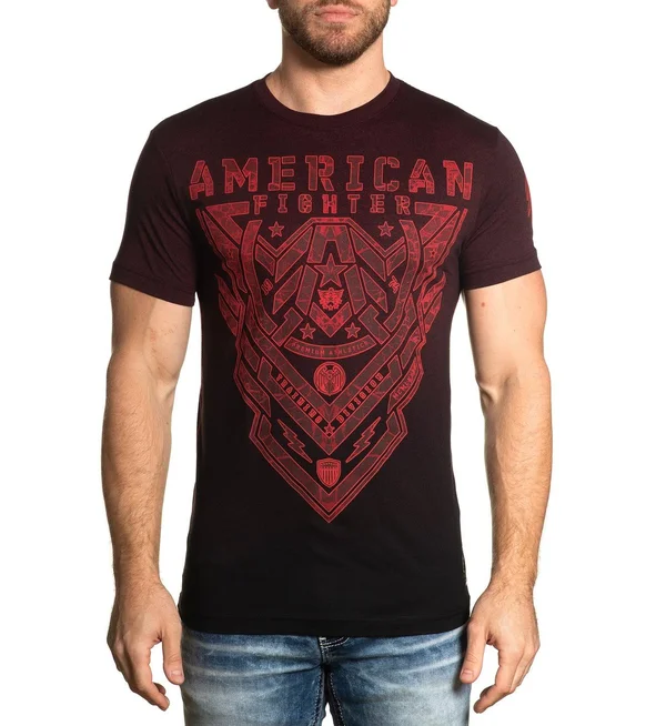 American Fighter Kendleton T-Shirt - Red/Black XX-Large - Men's