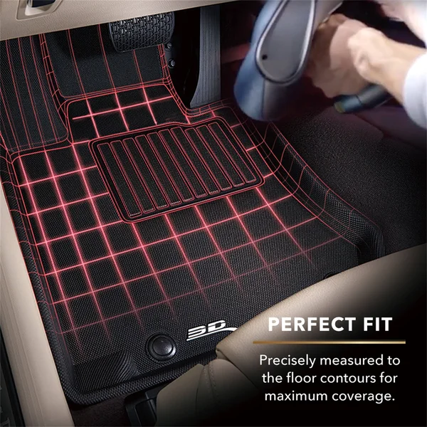2005-2011 Toyota Tacoma Kagu Black Floor Mats L1TY05711509 3D MAXpider