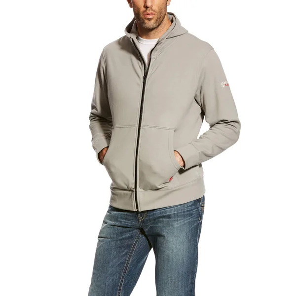 Ariat Men's FR DuraStretch Full Zip Jacket Hoodie 10023977