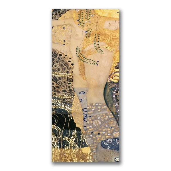 Trademark Fine Art Gustav Klimt 'Water Serpents' Canvas Art
