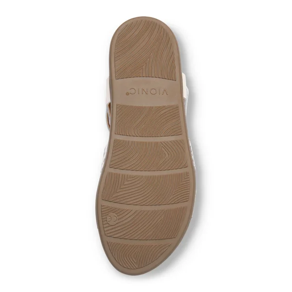 Vionic Colleen Women's Comfort Sandal Cream Boa - 12 Medium