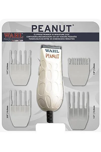 Wahl Peanut Clipper - Trimmer with 4 Guides #56115