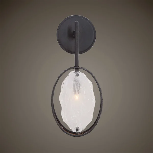 Uttermost 22517 Maxin Dark Bronze 1 Light Sconce