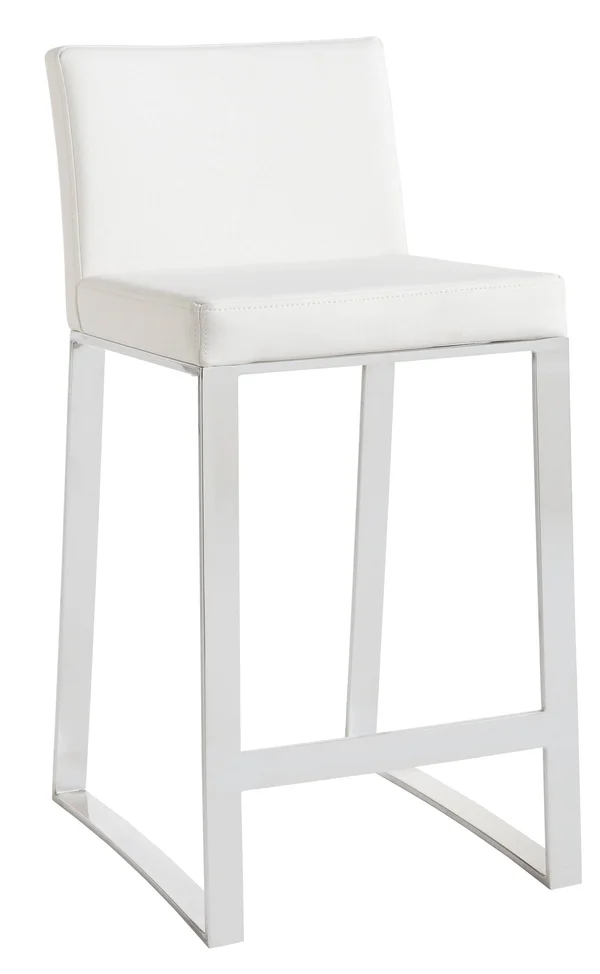 Sunpan Architect Counter Stool - White