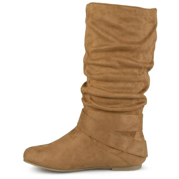 Journee Collection Shelley-6 Female Dress Chestnut 9