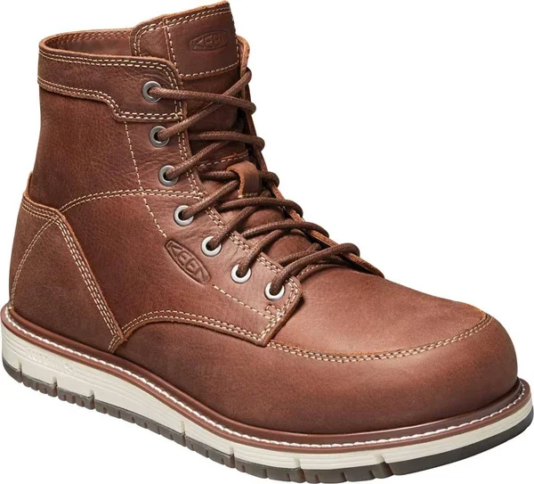 Keen Men's Brown San Jose Work Boots - Aluminum Toe