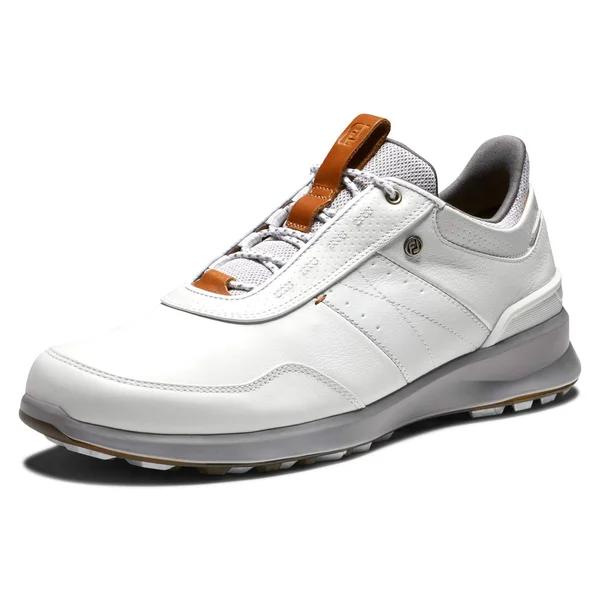 FootJoy Men's Stratos Golf Shoes 50012 - Off White - 12.5 - Wide