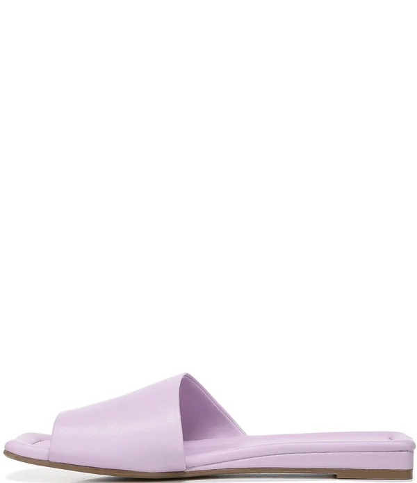 Sarto by Franco Sarto Bordo Leather Square Toe Slides - 8M