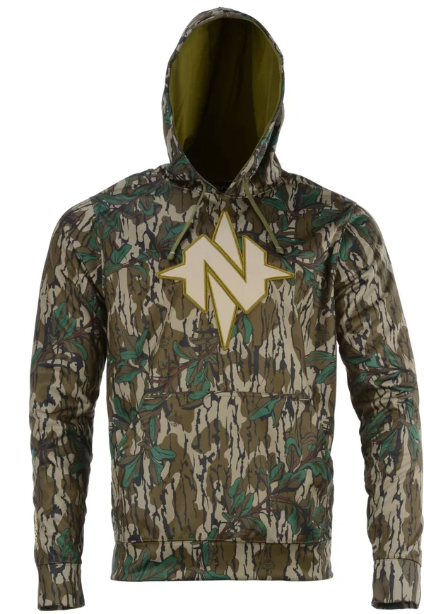 Nomad Men's Southbounder Hoodie Mossy Oak Greenleaf L