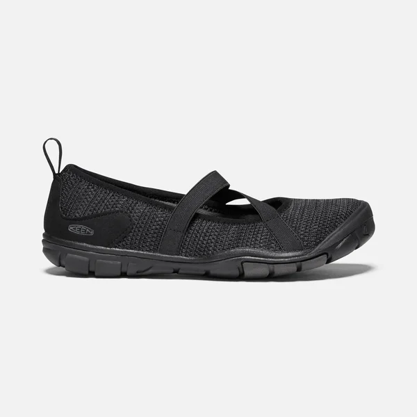 Keen Women's Hush Knit Mary Jane CNX - Black/Raven - 7