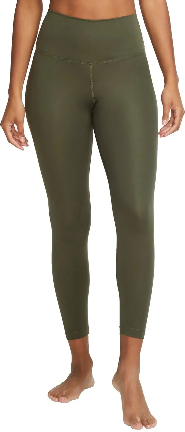Nike Women's Yoga 7/8 Tights Xs - Olive