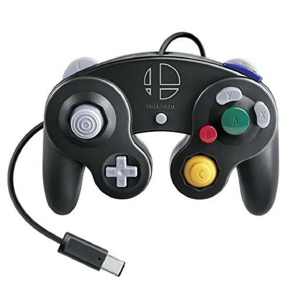 Nintendo Super Smash Bros. Ultimate Edition Controller for Wii/GameCube - Black
