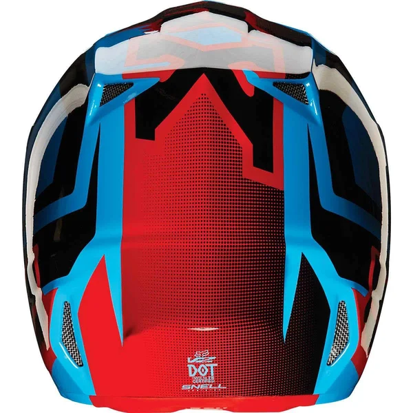 Fox Racing Imperial Mens V2 Motocross Motorcycle Helmet Blue X-Large