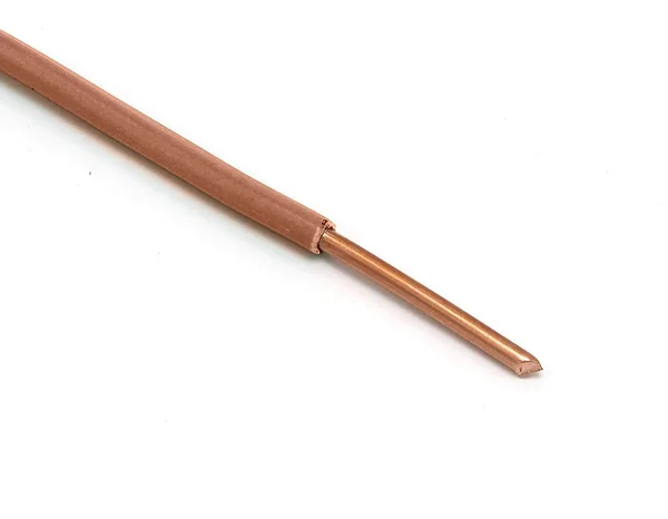 The Cimple Co - THHN, Building Wire - Brown Jacket - 10 Gauge Solid Copper UL UV - 200 ft