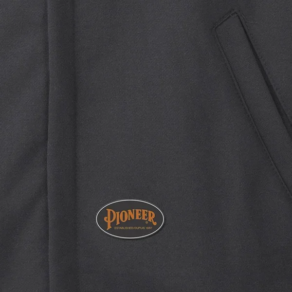 Pioneer V2570270-7XL Flame Resistant Heavyweight Safety Hoodie, Zip Style, Black, 7XL