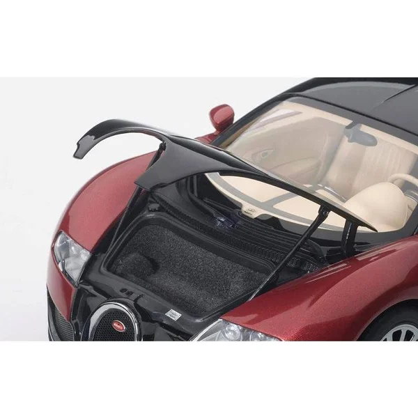 AUTOart 70909 1/18 Bugatti Eb 16.4 Veyron Production Car Chassis #001 Black/Red