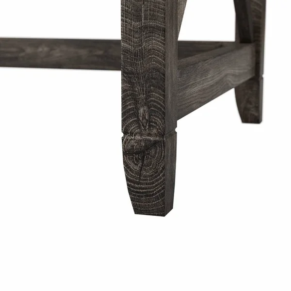 Bush Furniture Key West 60W L Shaped Desk, Reclaimed Pine