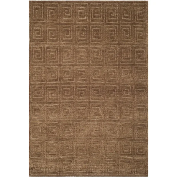 Safavieh Tibetan TB108Y Chocolate Rug 4&X 6& Rectangle