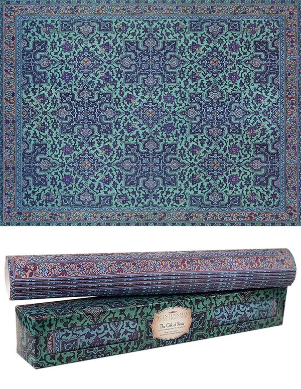 Scentennials Gift of Persia (18 Sheets) Scented Fragrant Shelf & Drawer Liners 16.5x22 x 22x22 - Great for Dresser - Kitchen