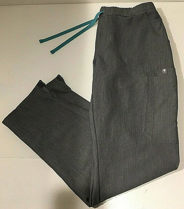 Figs Womens Graphite Yola - Petite Skinny Scrub Pants