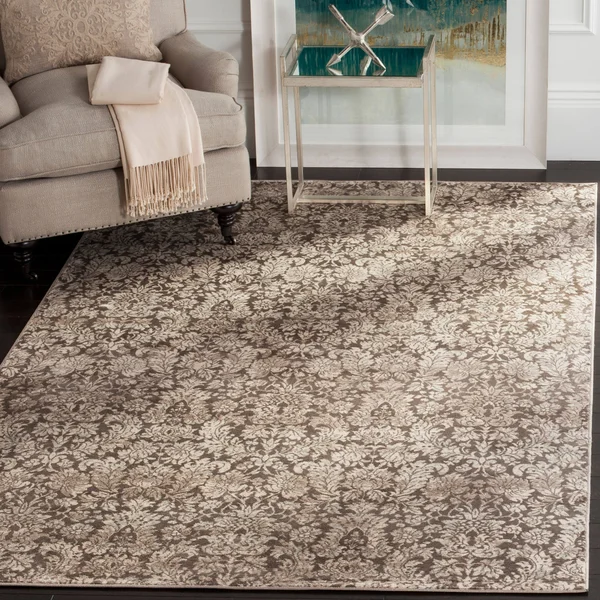 Safavieh Vintage VTG437B 4&0x22 x 5&7x22 Brown, Creme Area Rug