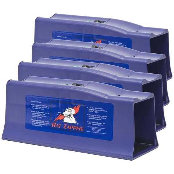 Victor Classic Electronic Rat Trap (4-Count)