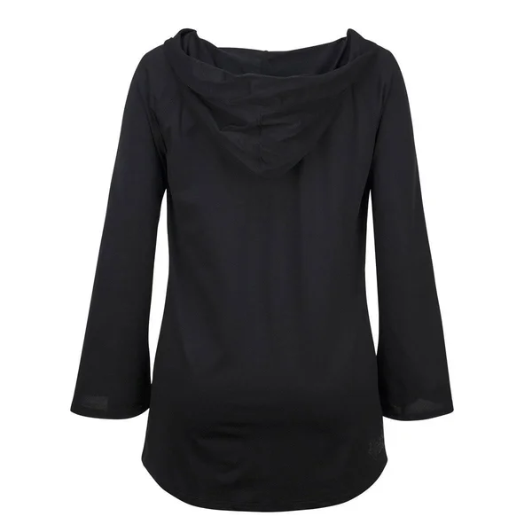 UV Skinz Women's UPF Hooded Cover Up - Sun Protection Cover Up Shirt, Size: 2XL, Color: Black