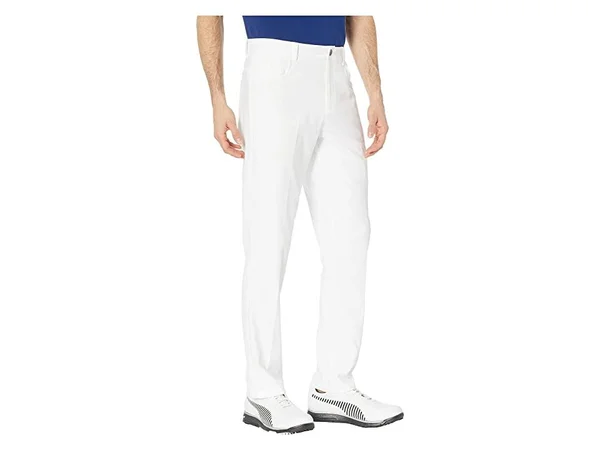 Puma Men's Jackpot 5 Pocket Golf Pants, Size 36, Bright White