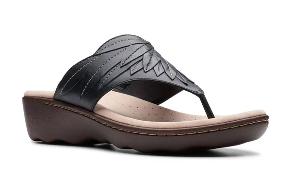 Clarks Women's Phebe Pearl - Black Leather Size: 5 M