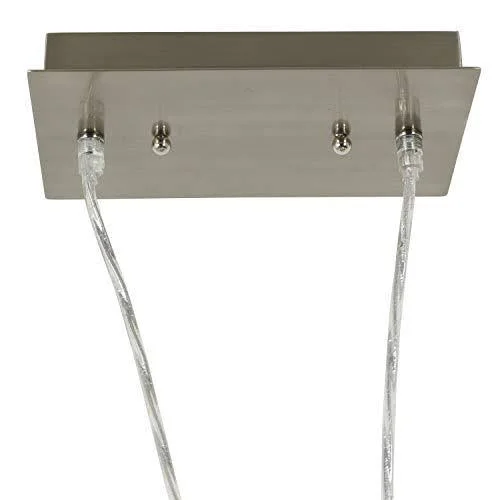 Kloss Two Drum Shade Pendant - 63 x 31.5 x 13.78 in
