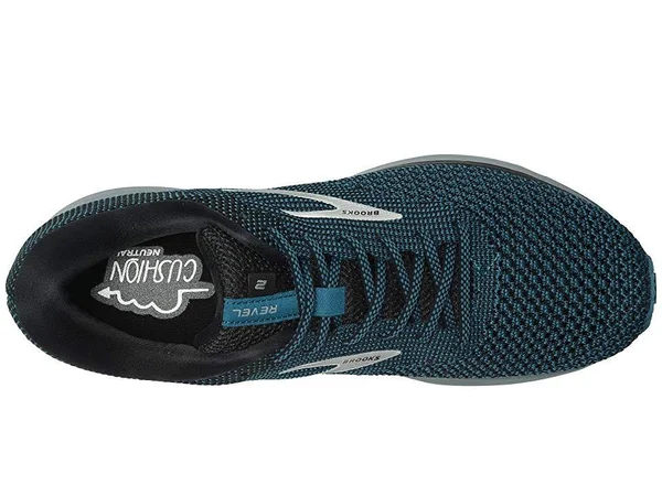 Brooks Revel 2 Black/Blue Men's Running Shoes - Size: 11.5