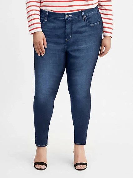 Plus Size Women's Levi&s 721 Ankle Skinny Jeans - Size 16W - Blue