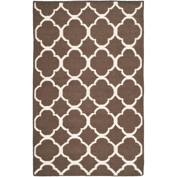 Safavieh Dhurries DHU627B Grey - Ivory Rug 2&6x22 x 9& Runner