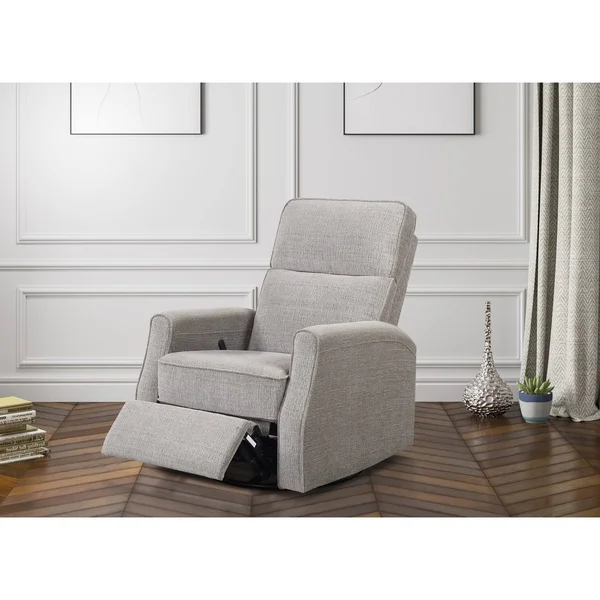 Porch & den Hodges Swivel Glider Recliner - Wheat