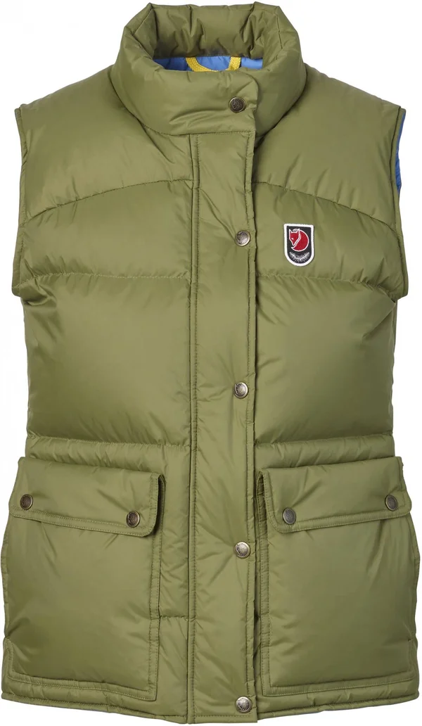 Fjallraven Expedition Down Lite Vest Green - Womens Down Insulated Vest, Size XS - Color Green